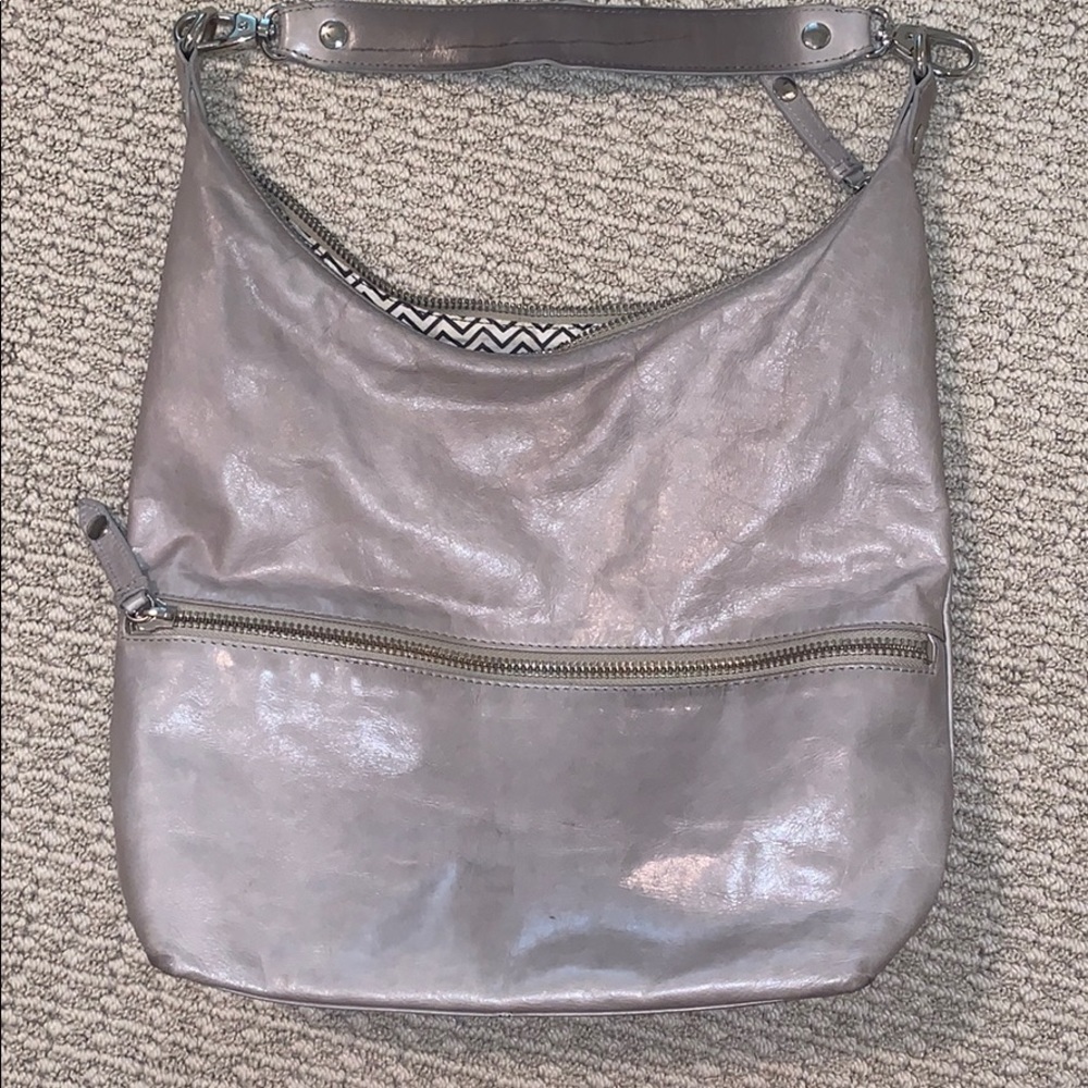 Grey Hobo bag